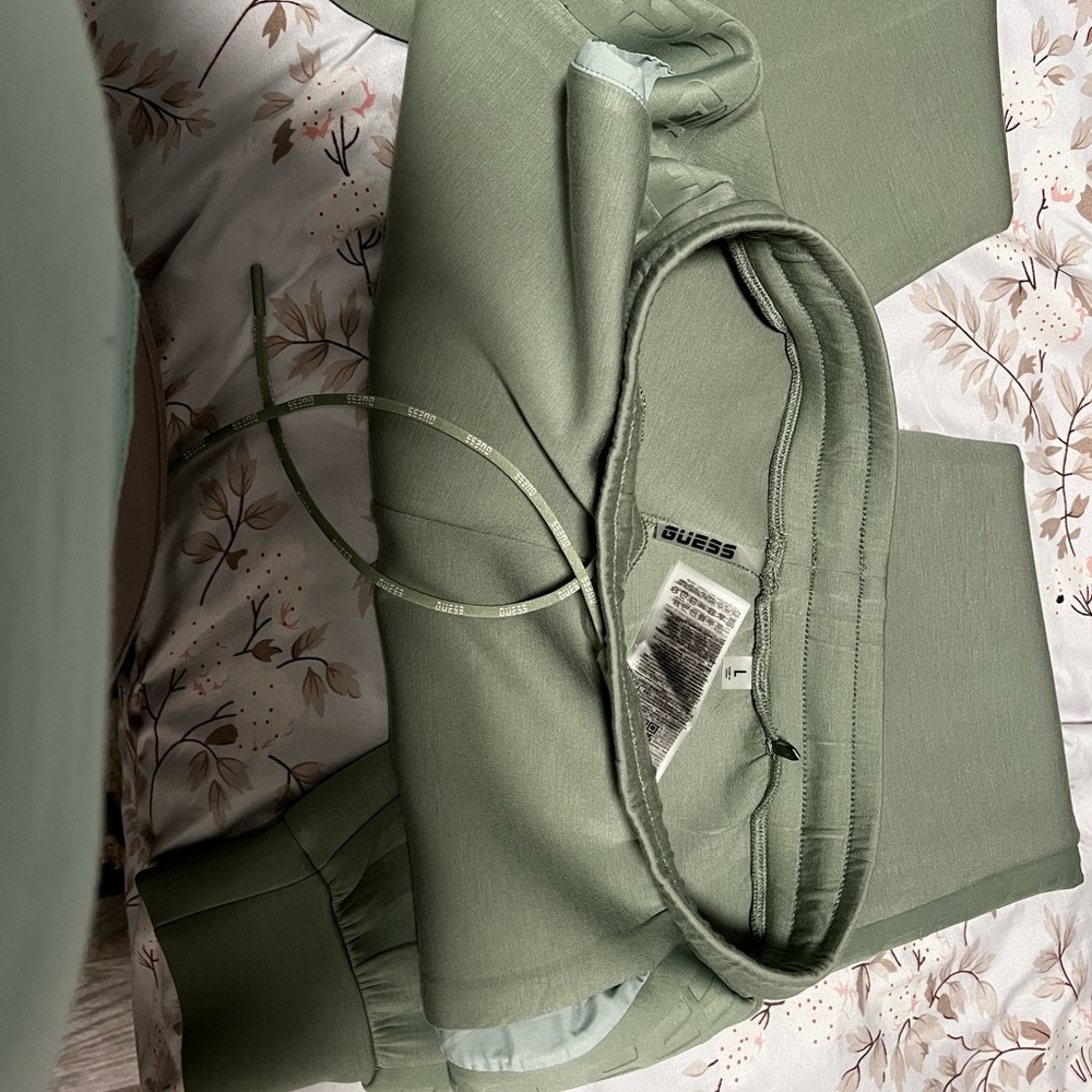 Allie Scuba cuff pants guess